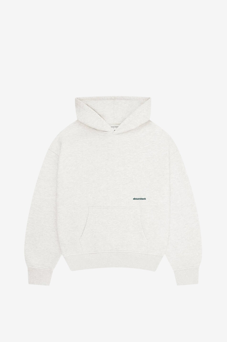 ABOUT:BLANK Sweat-shirt à capuche avec poche kangourou Box Homme GRIS 1