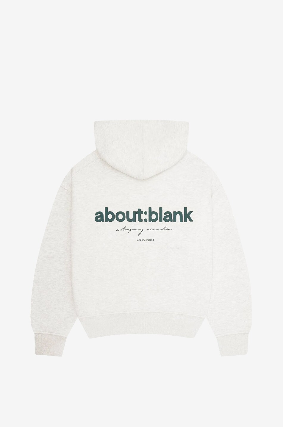 ABOUT:BLANK Sweat-shirt à capuche avec poche kangourou Box Homme GRIS 2