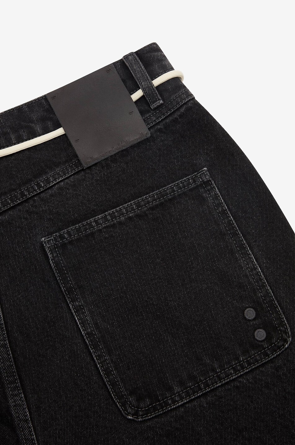ABOUT:BLANK Gerade Jeans Relaxed Straight Herren SCHWARZ 4