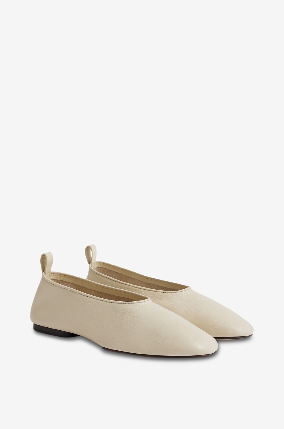 Bala smooth leather ballet flats