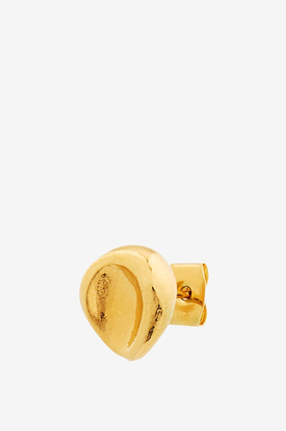 SOEUR Intemporelle single gold-plated stud earring Women GOLDEN 2