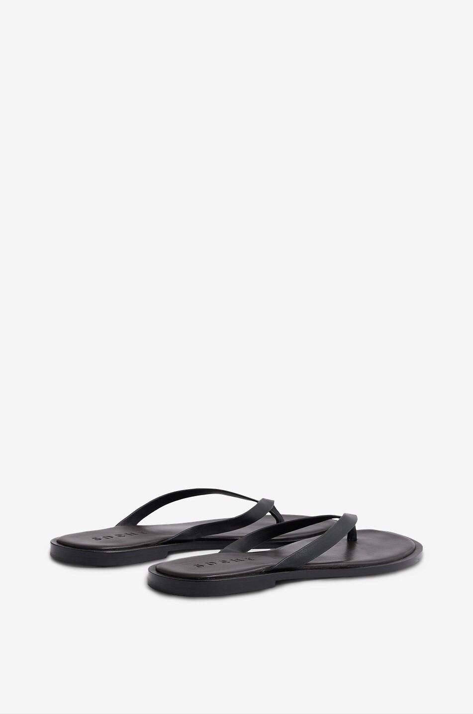 SOEUR Flip-Flops aus Glattleder Haiku Damen SCHWARZ 4