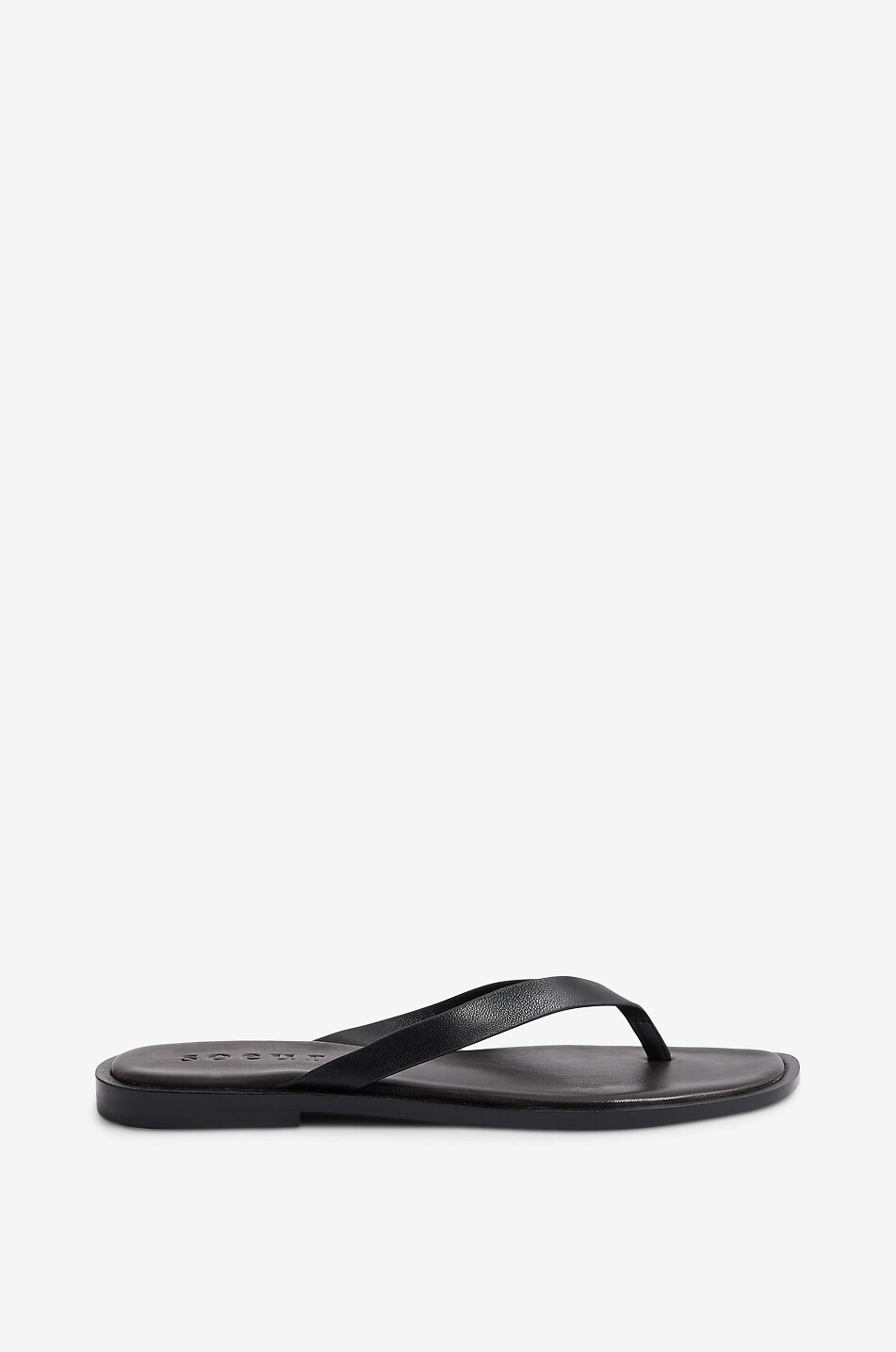 SOEUR Flip-Flops aus Glattleder Haiku Damen SCHWARZ 2