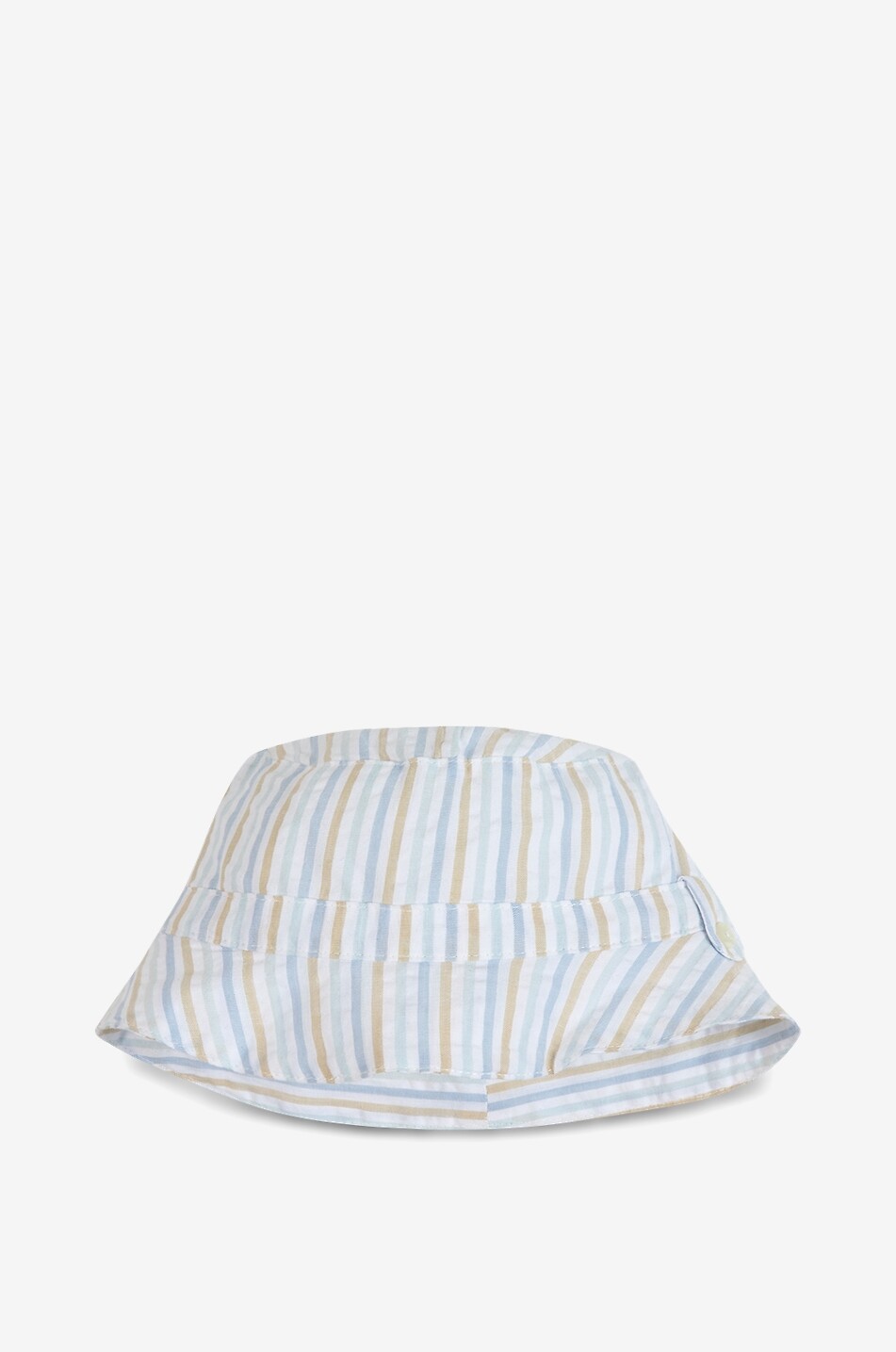 TARTINE ET CHOCOLAT Striped cotton canvas baby bucket hat Baby LIGHT BLUE 1