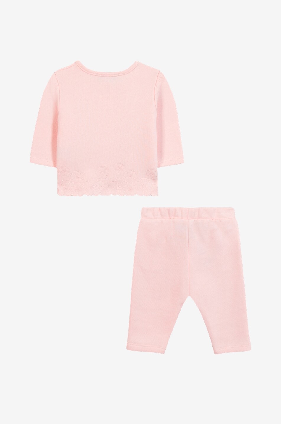 TARTINE ET CHOCOLAT Jogginganzug für Baby aus Baumwolljersey mit Stickerei Baby HELLROSA 3