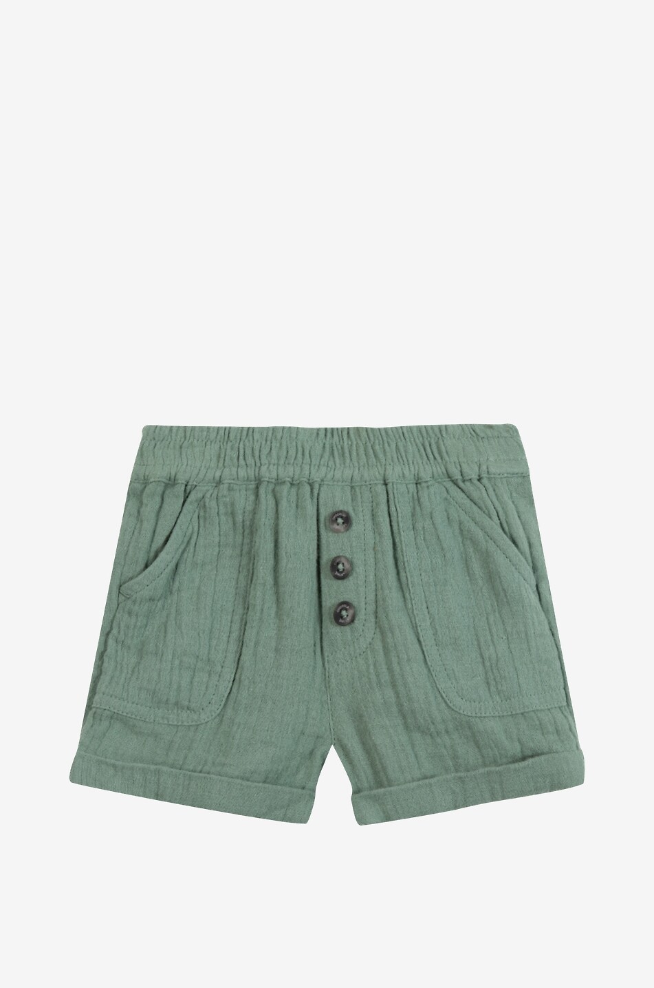 Cotton gauze baby shorts