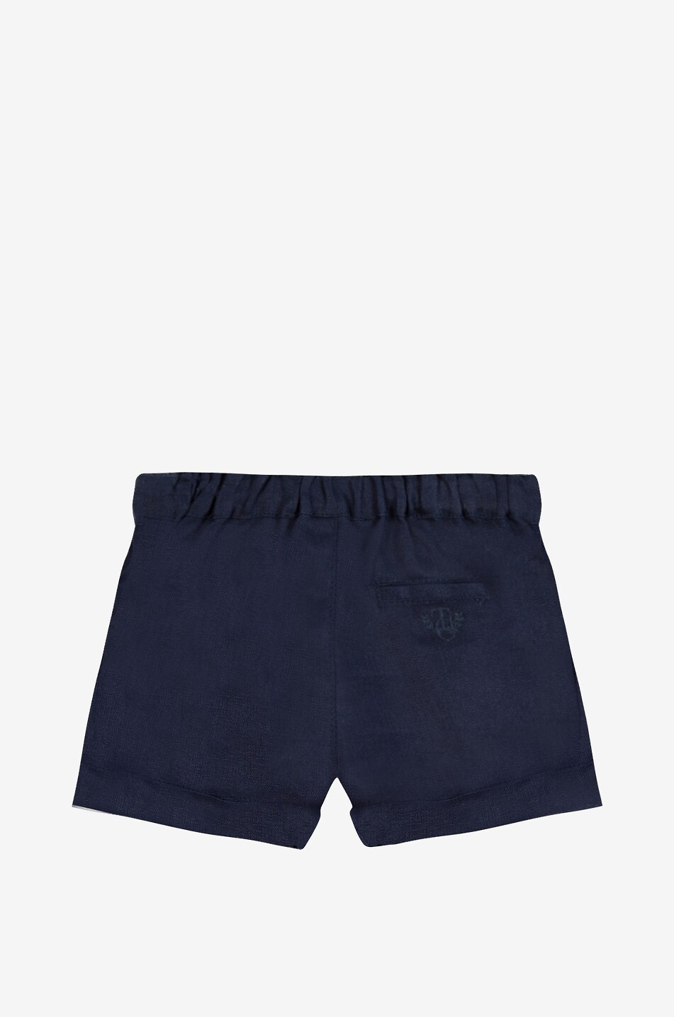 TARTINE ET CHOCOLAT Baby linen shorts Baby DARK BLUE 2
