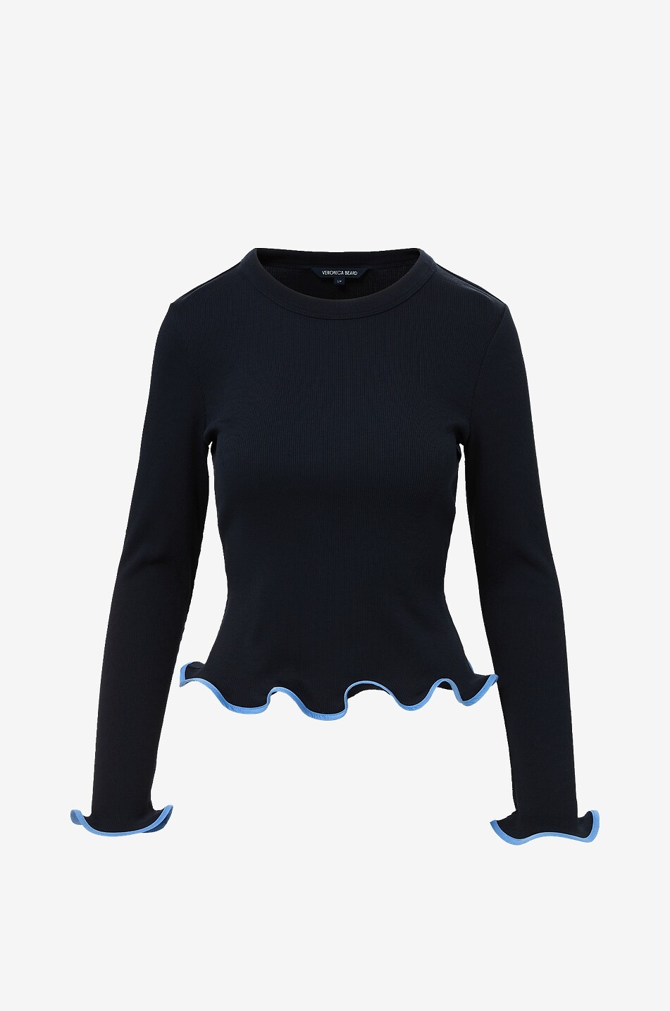 Langarm-T-Shirt mit Rüschen Elianne