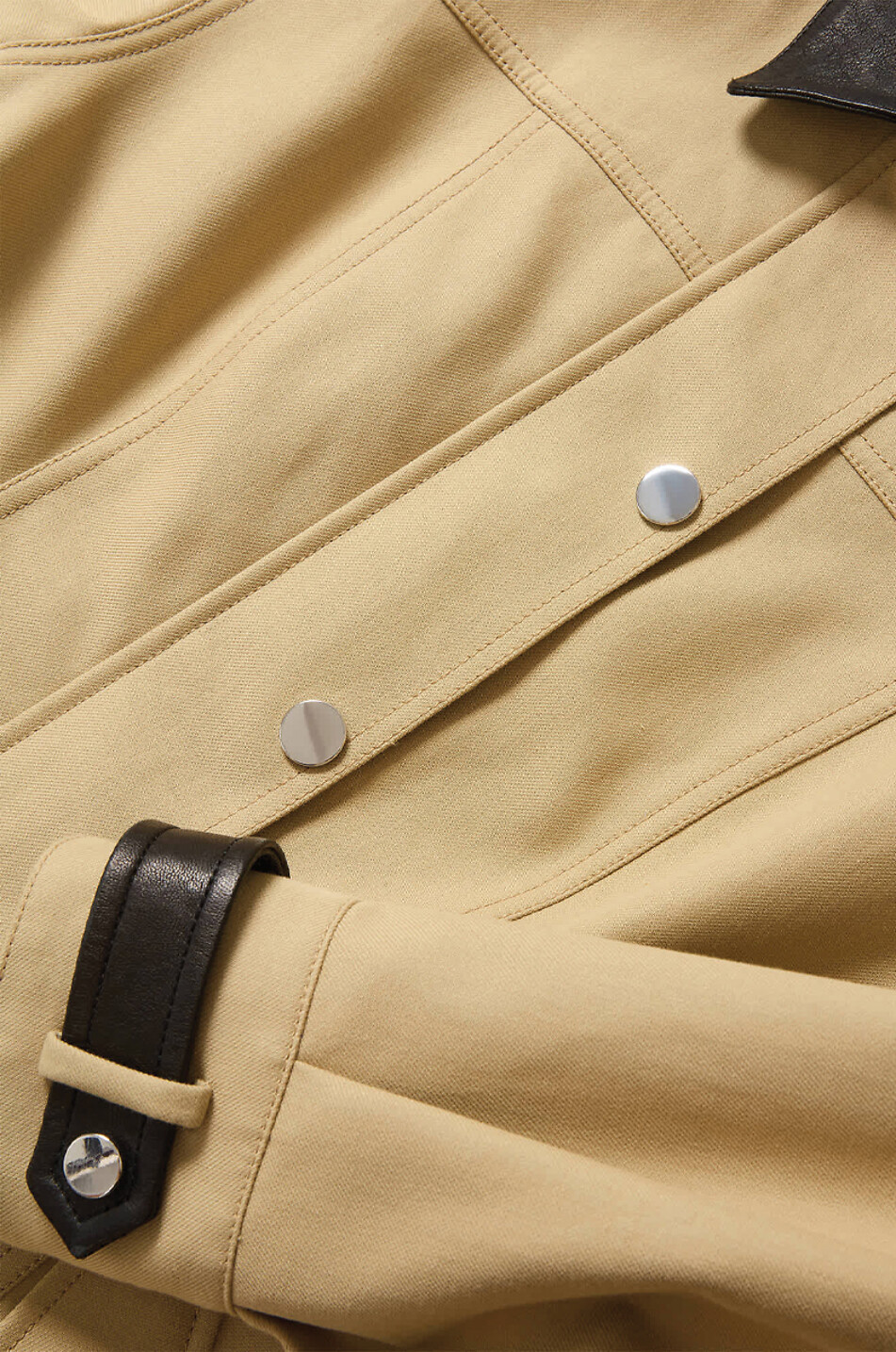 VERONICA BEARD Talla water-repellent canvas peplum jacket Women BEIGE 5