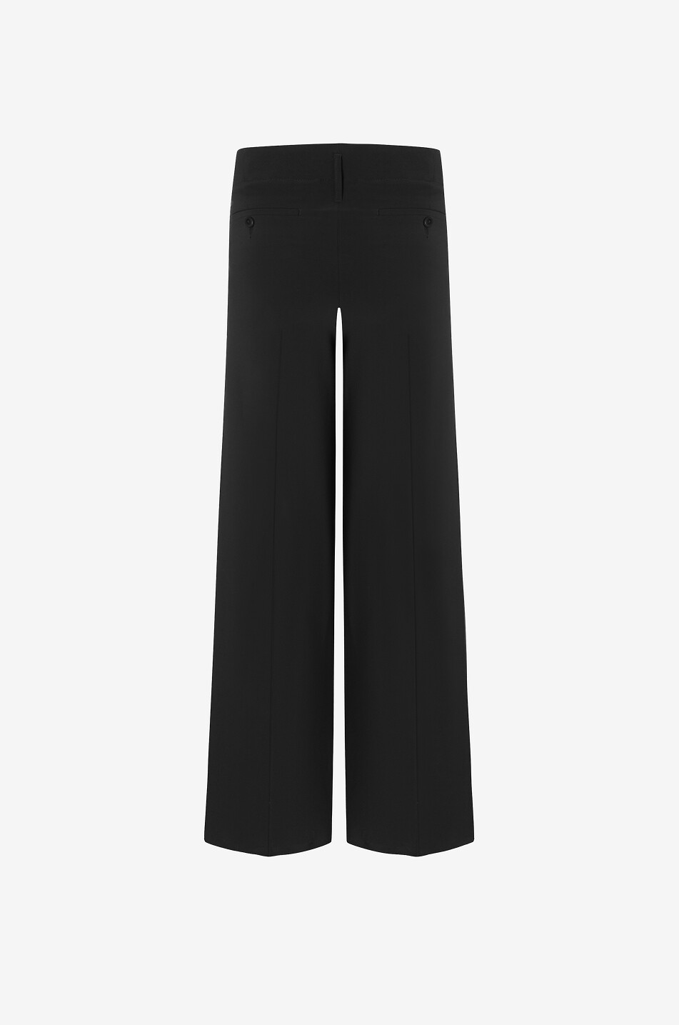 CAMBIO Addison wide-leg jersey trousers Women BLACK 2