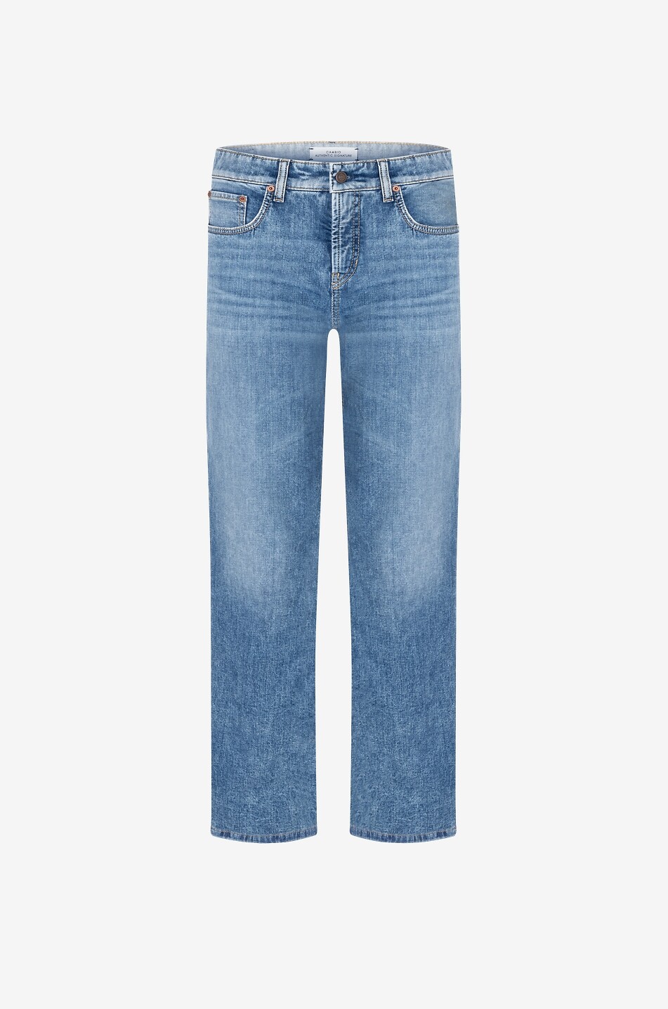 CAMBIO Gini faded straight- leg jeans Women LIGHT BLUE 1