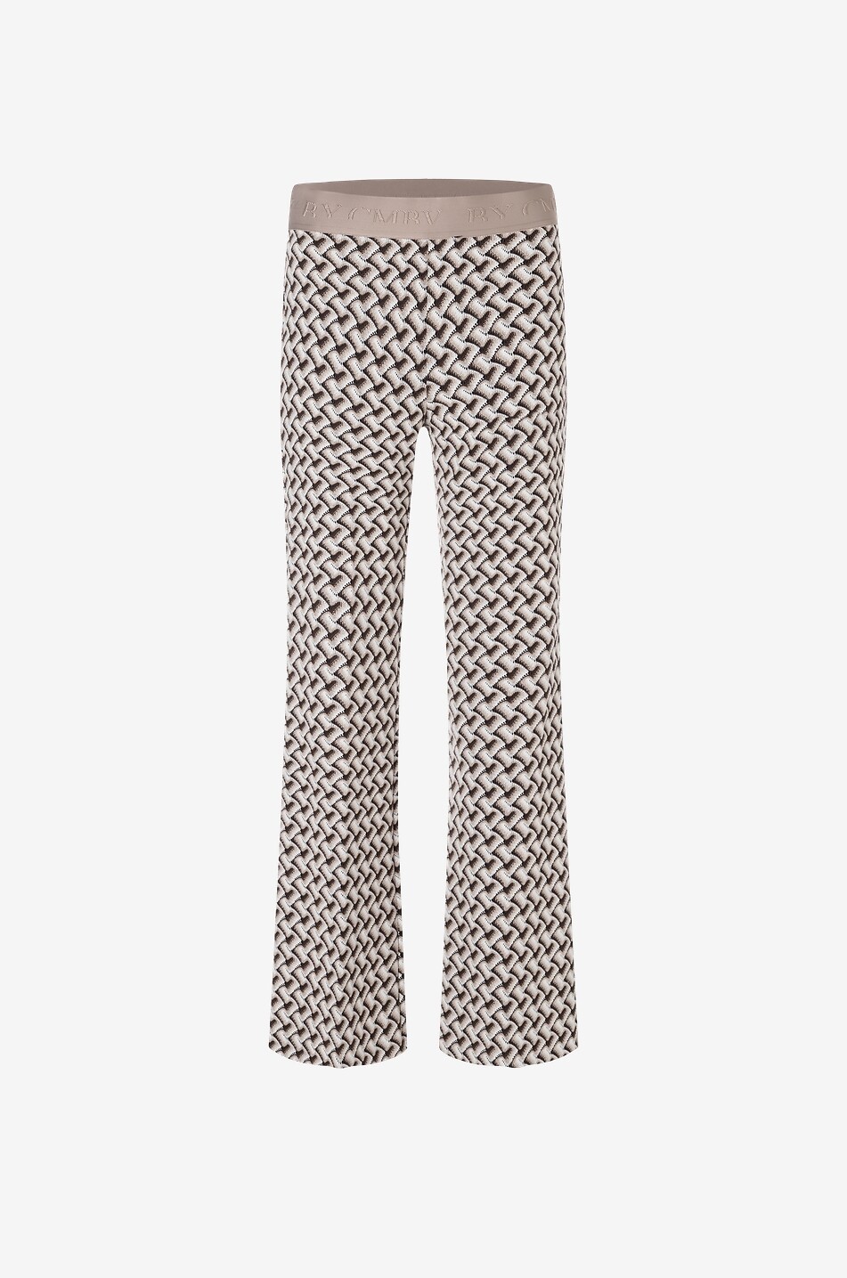 CAMBIO Francis crochet trousers in modal and cotton Women [akeneo-beigefonce] 1