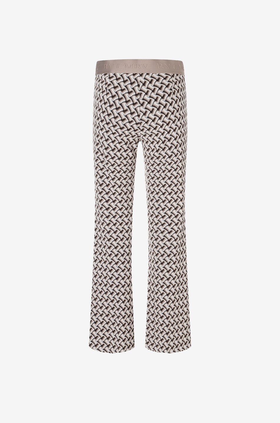 CAMBIO Francis crochet trousers in modal and cotton Women [akeneo-beigefonce] 2