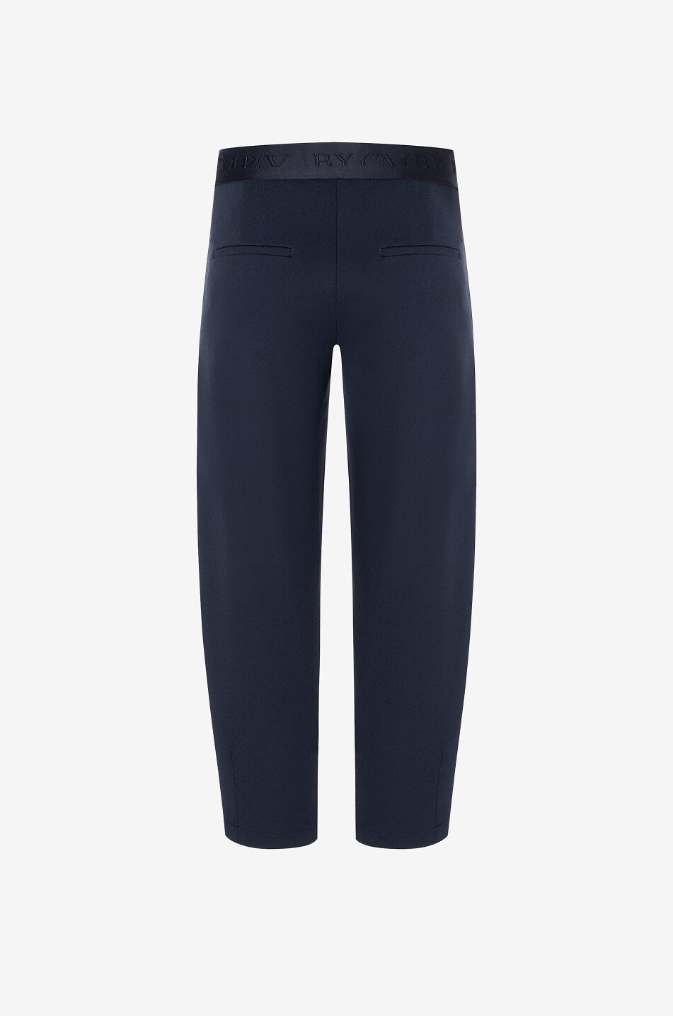CAMBIO Pantalon carotte en jersey micro piqué Elena Femme BLEU FONCE 2
