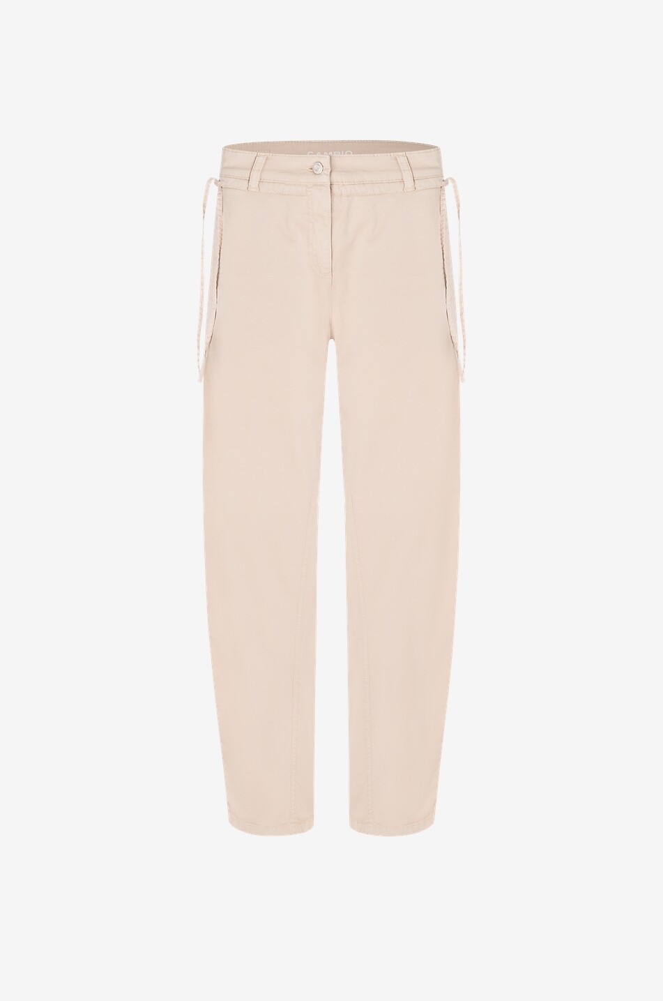 CAMBIO Pantalon chino en toile de gabardine légère Olympia Femme BEIGE 1