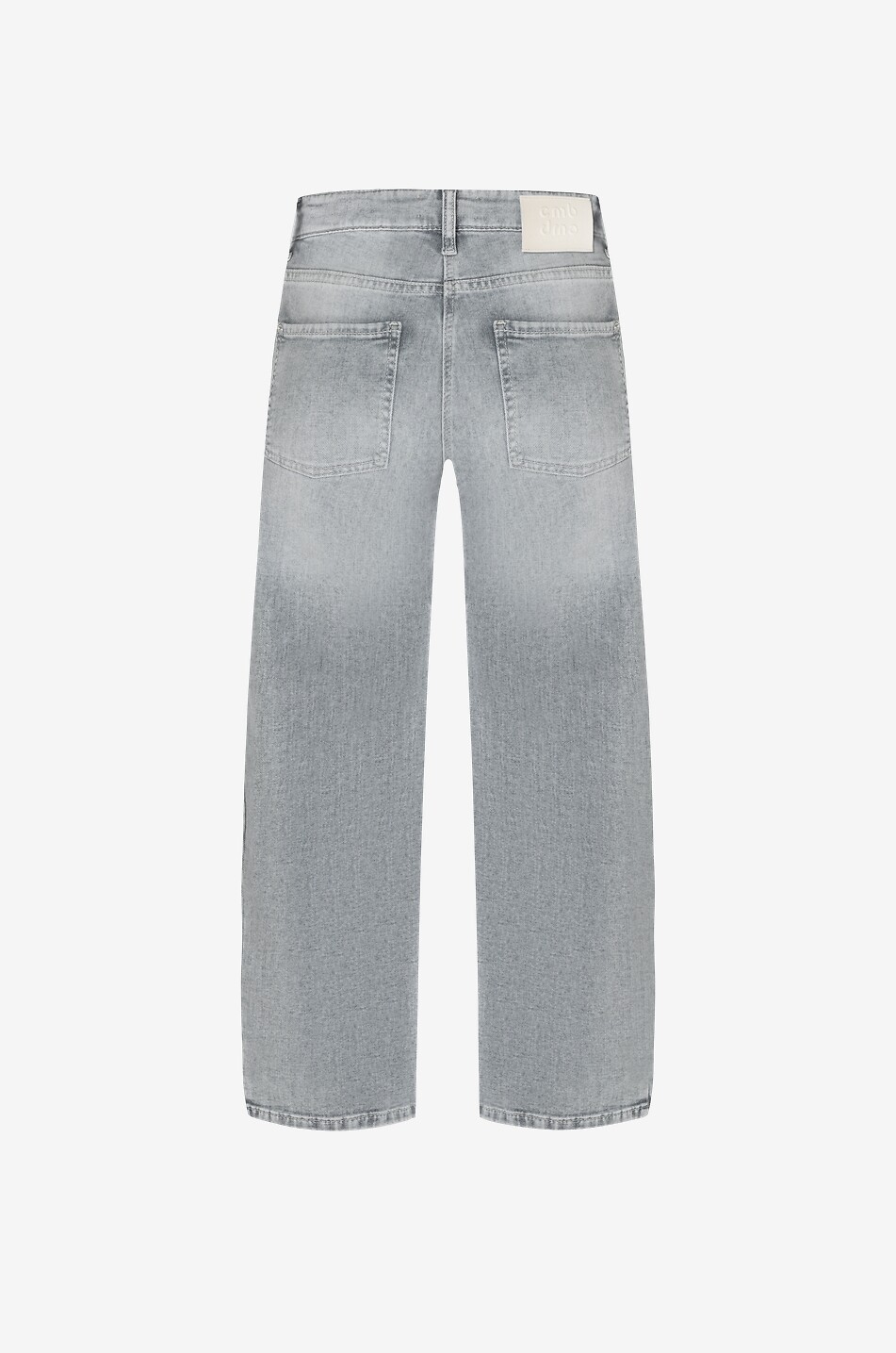 CAMBIO Ausgewaschene verkürzte weite Jeans Oria Damen GRAU 2