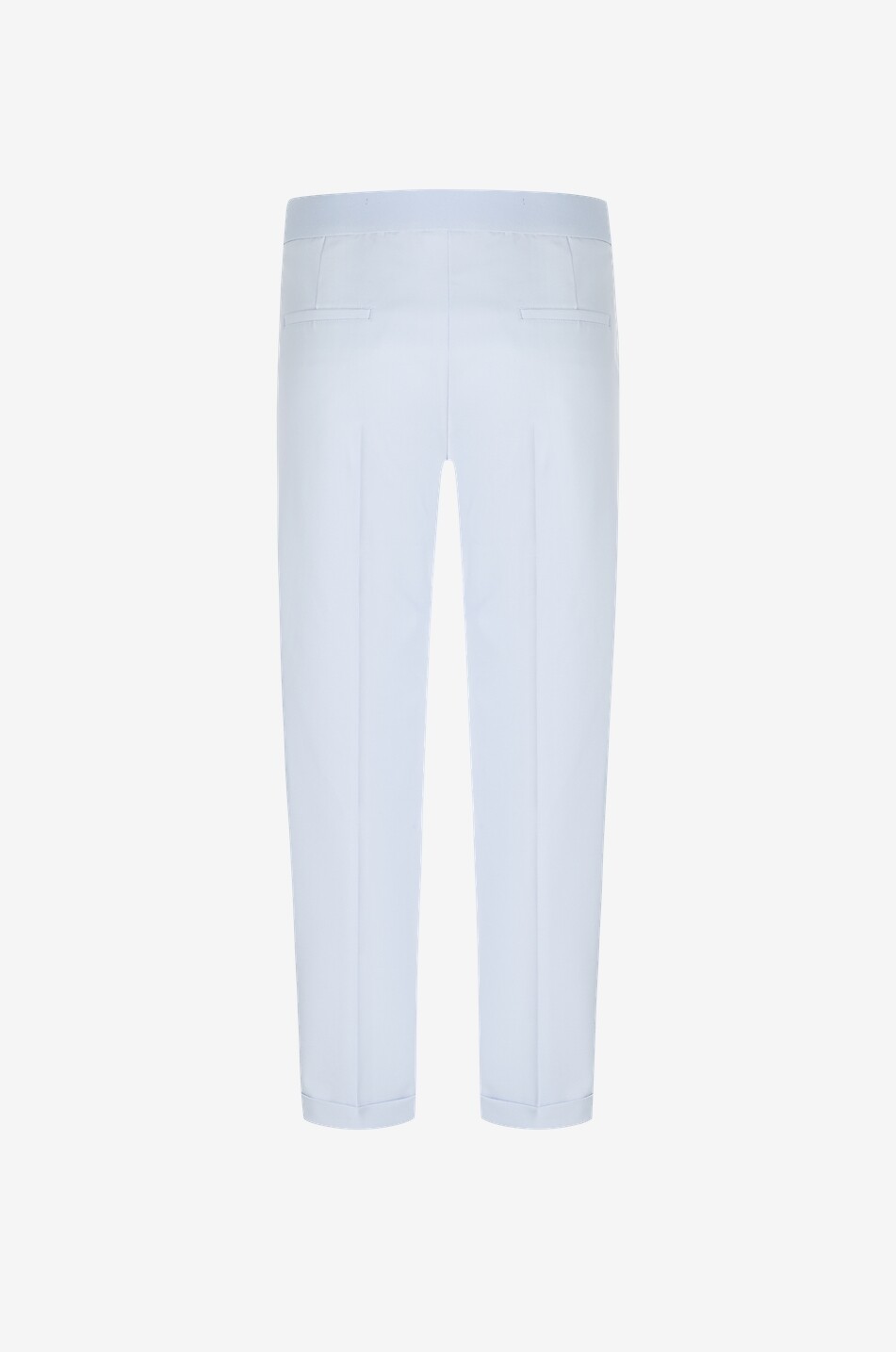 CAMBIO Kim cropped carrot trousers Women LIGHT BLUE 2