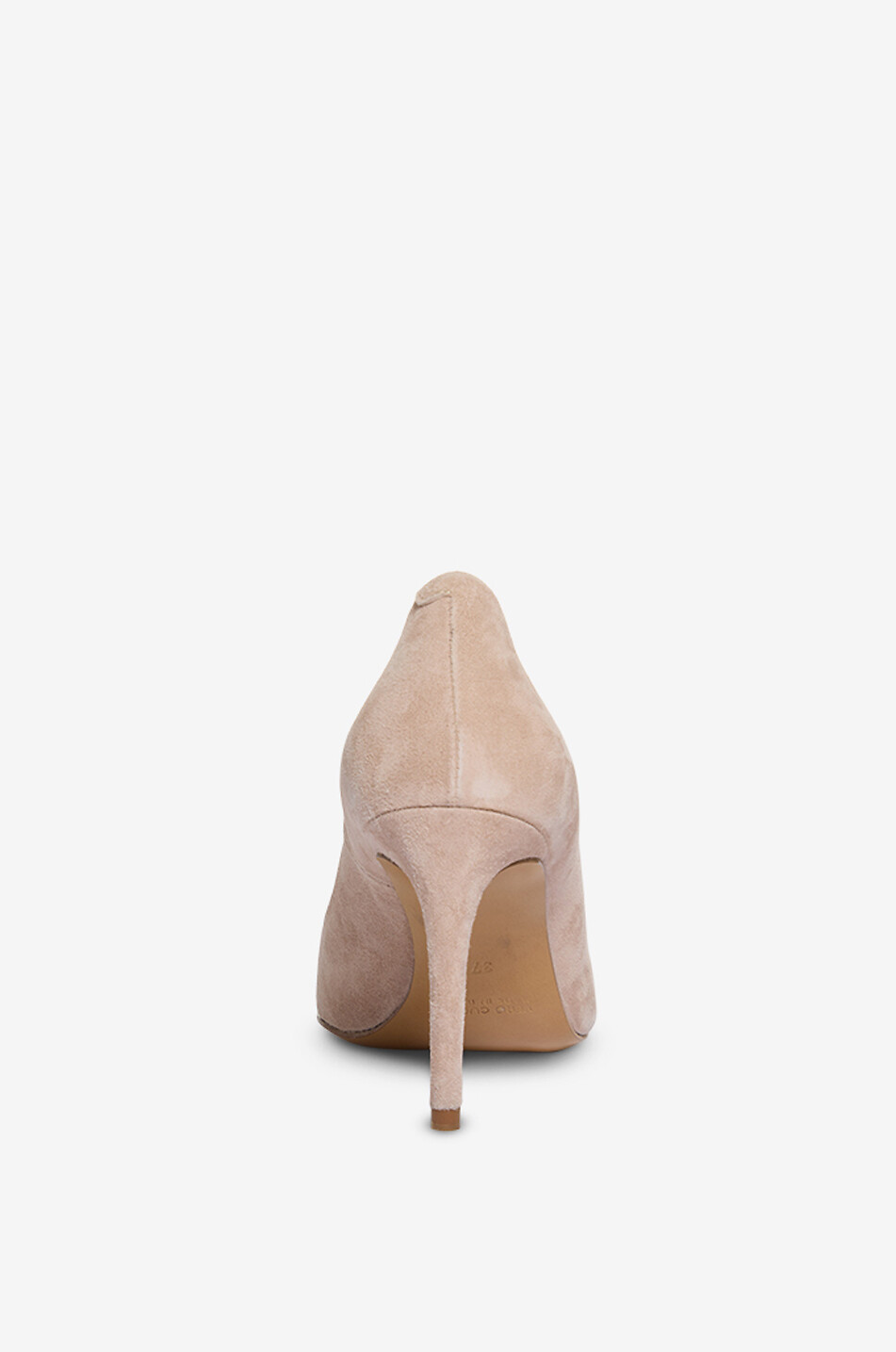 BONGÉNIE Escarpins à talon aiguille en daim Ariel 80 Femme BEIGE 4