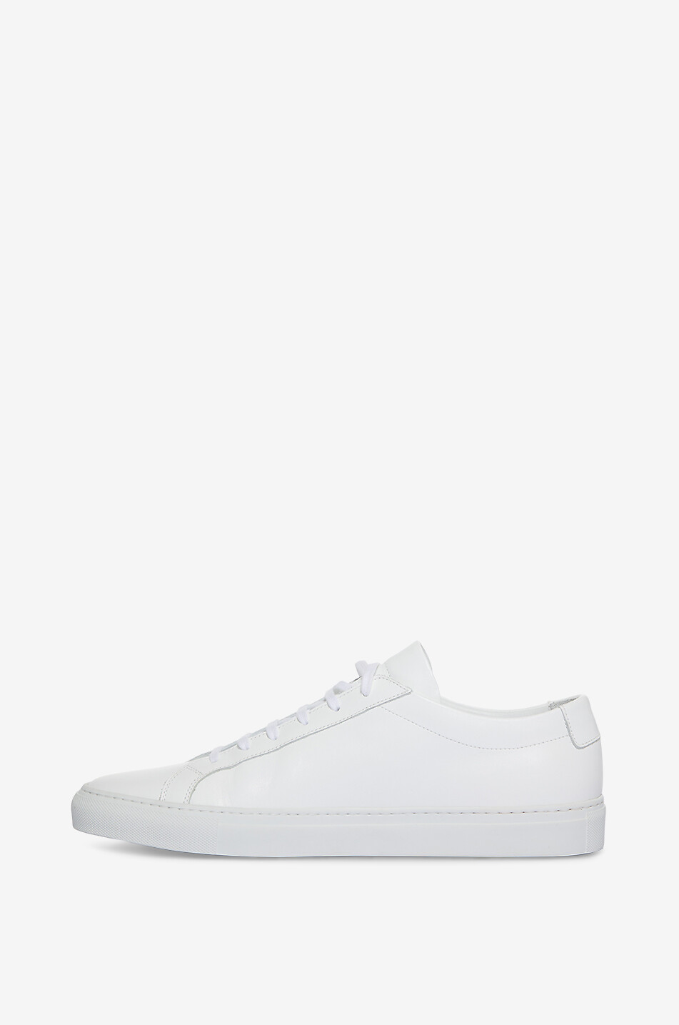 COMMON PROJECTS Flache Sneakers aus Glattleder Achilles Herren WEISS 3