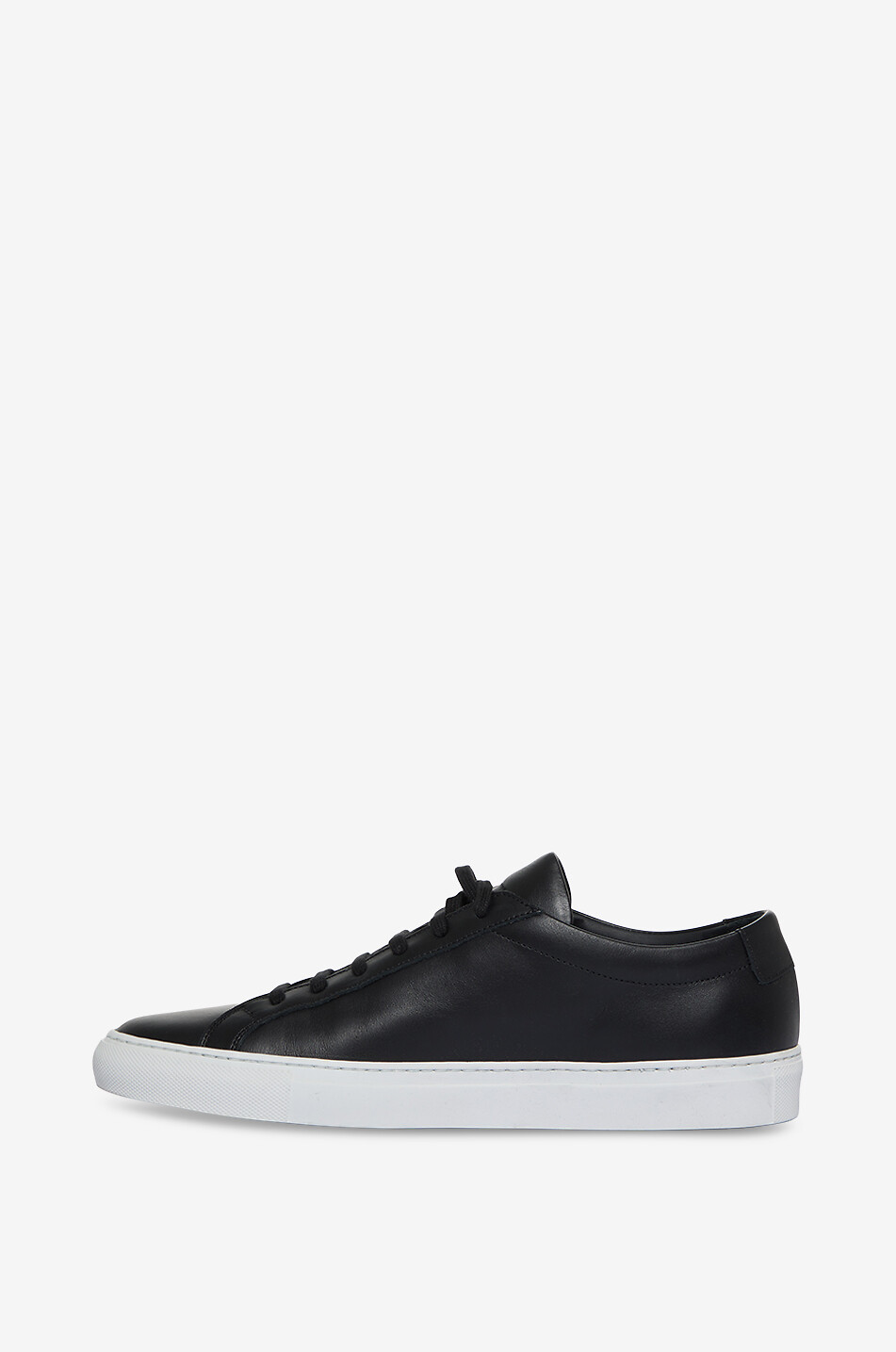 COMMON PROJECTS Glatte Leder-Schnürsneakers Achilles Herren SCHWARZ 3
