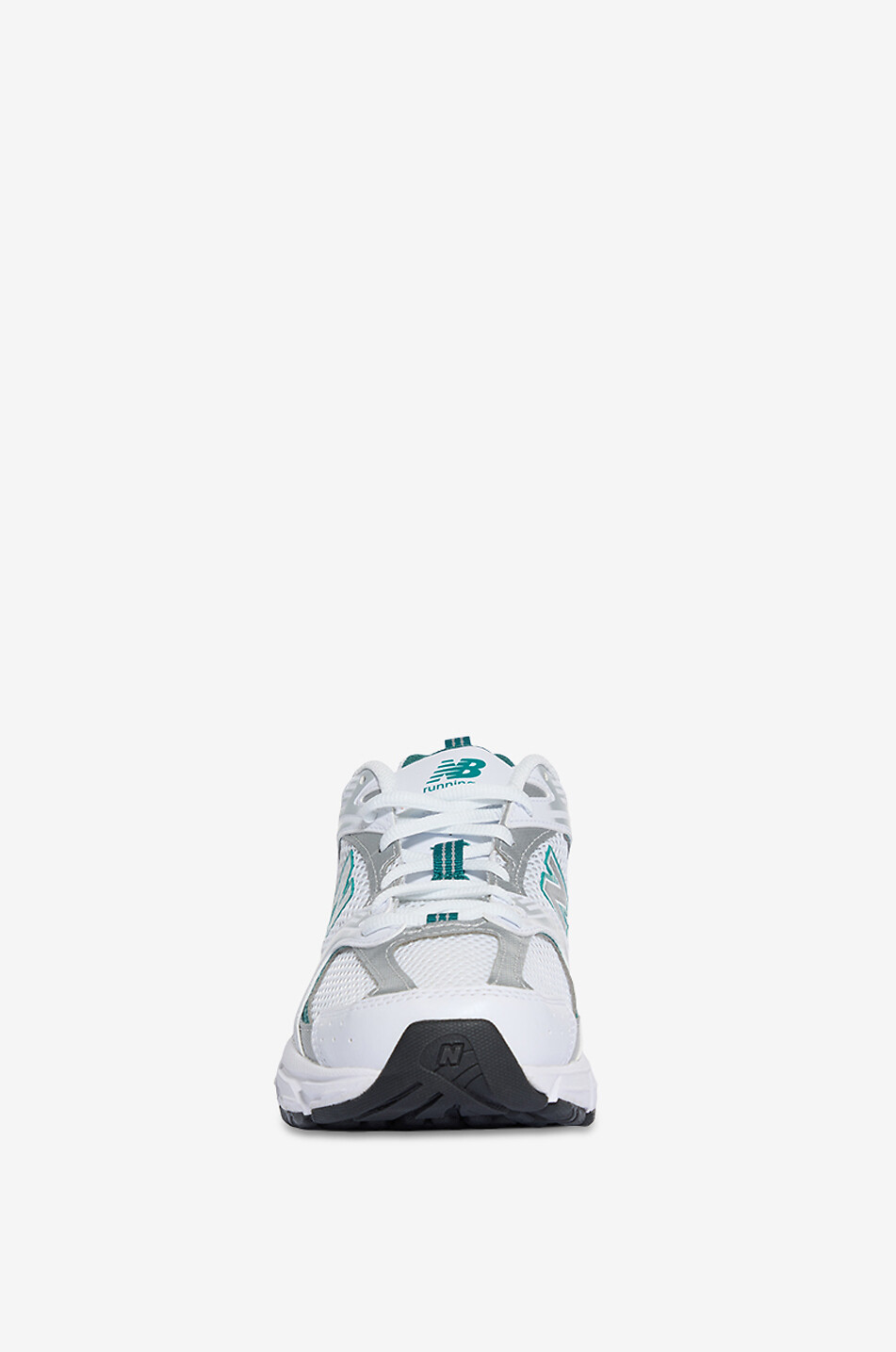 NEW BALANCE 530 metallic detail mesh low-top sneakers Women WHITE 2