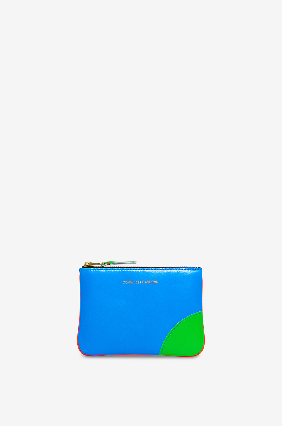 COMME DES GARCONS PLAY Kleines Portemonnaie Super Fluo Herren ORANGE 1
