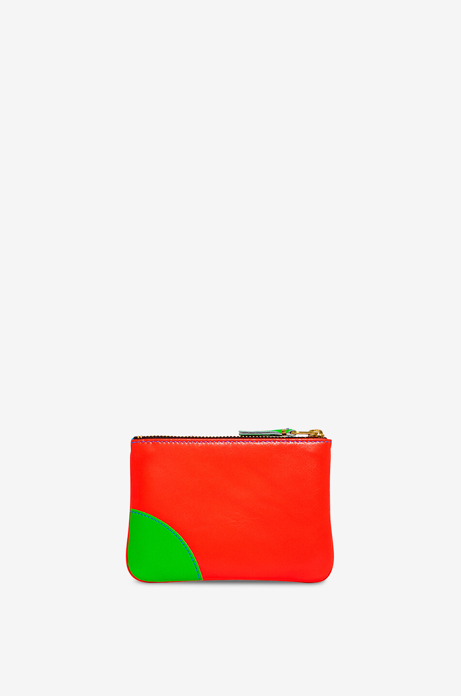 COMME DES GARCONS PLAY Kleines Portemonnaie Super Fluo Herren ORANGE 2