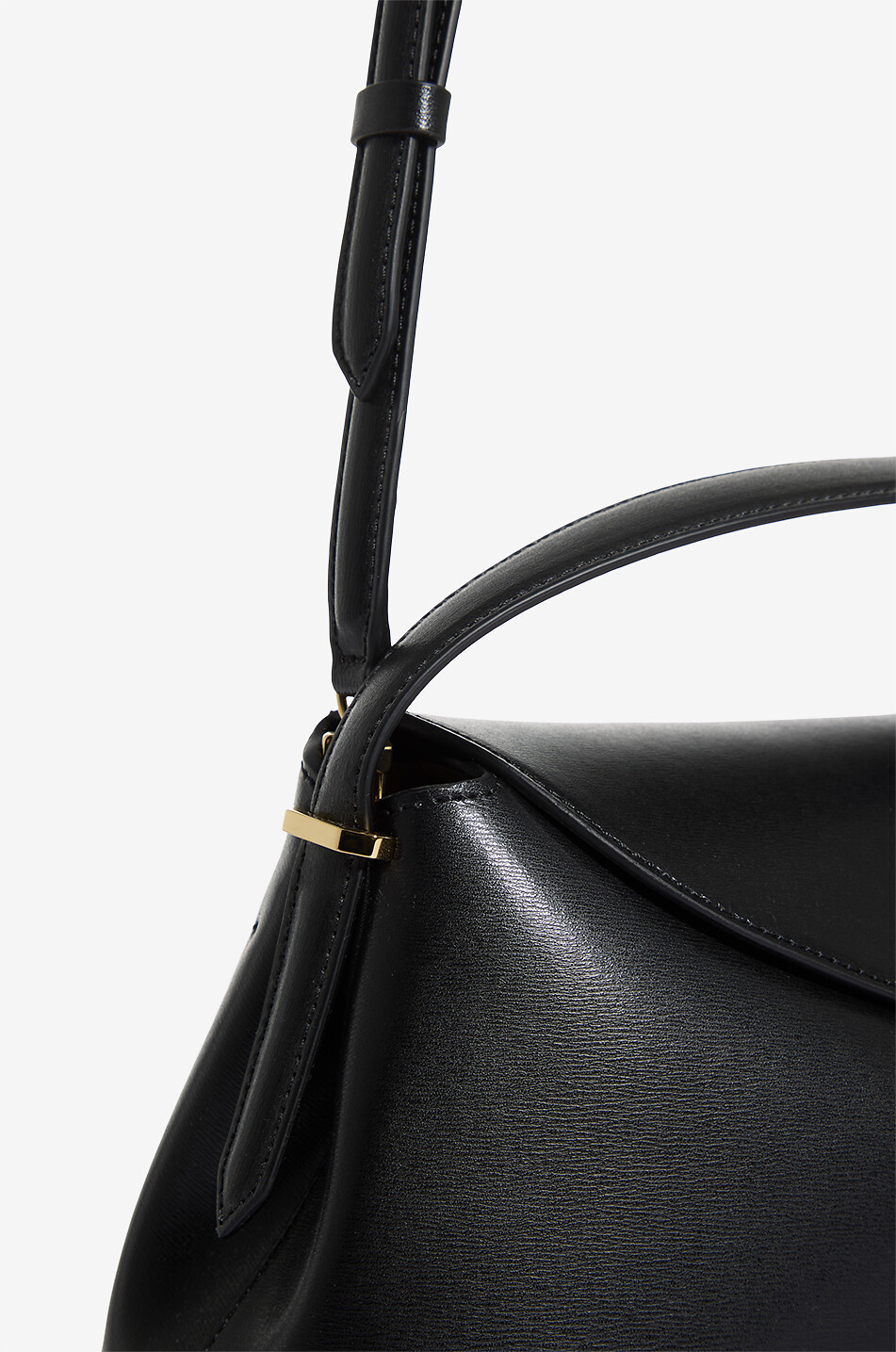 TOTEME Handtasche aus Glattleder T-Lock Damen SCHWARZ 6