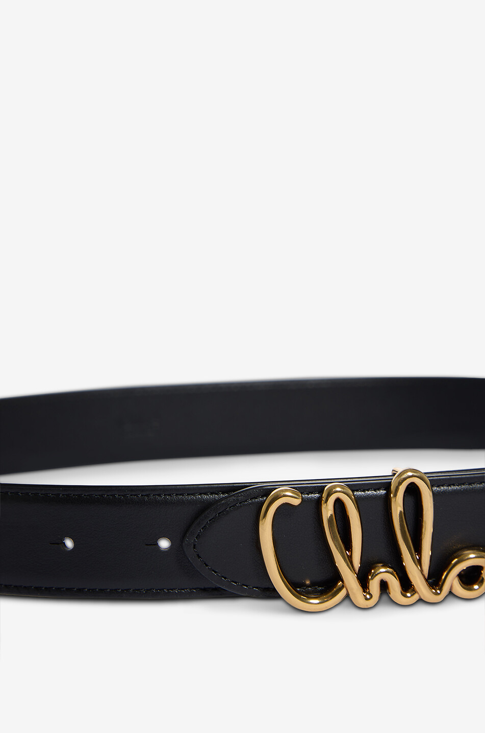 CHLOE Gürtel aus Glattleder Chloé Iconic - 3 cm Damen SCHWARZ 2