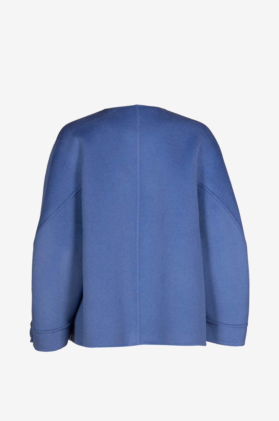 LUISA SPAGNOLI Veste caban en laine feutrée Vigilante Femme BLEU MOYEN 2