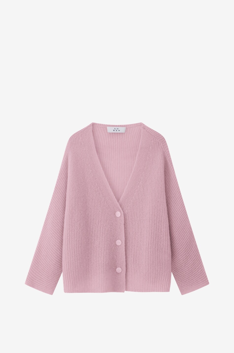 Yamabuki cashmere and silk V-neck cardigan