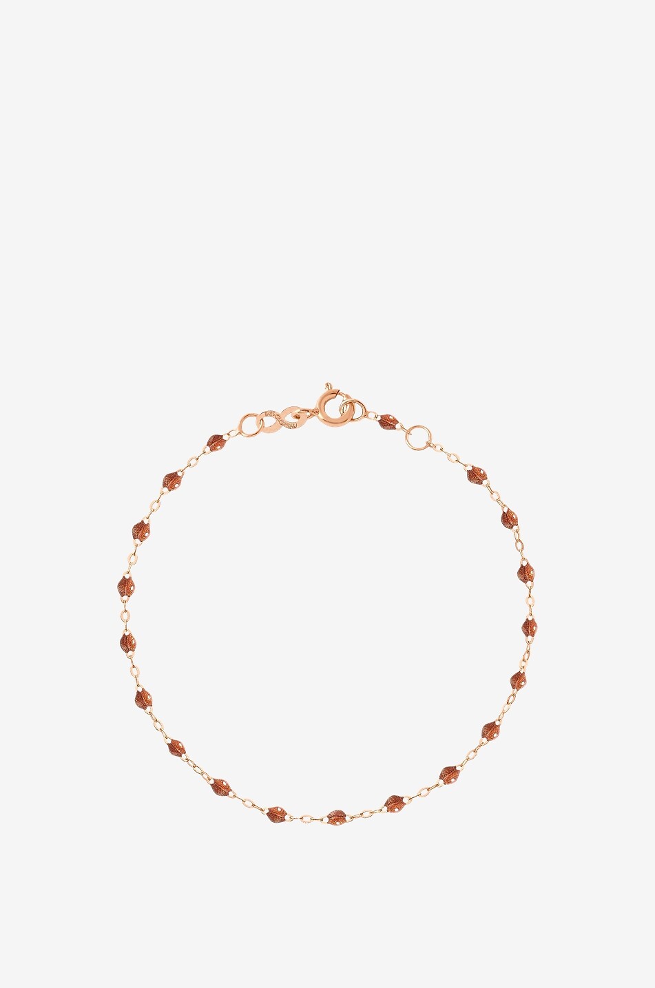 Classique Gigi Fauve pink gold and resin bracelet