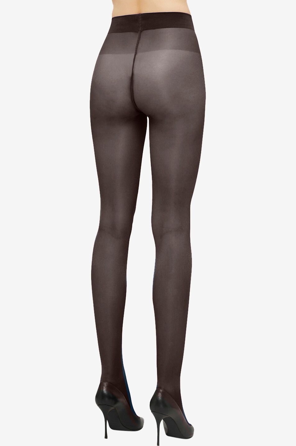 WOLFORD Collants Satin Touch 20 Femme MARRON 4