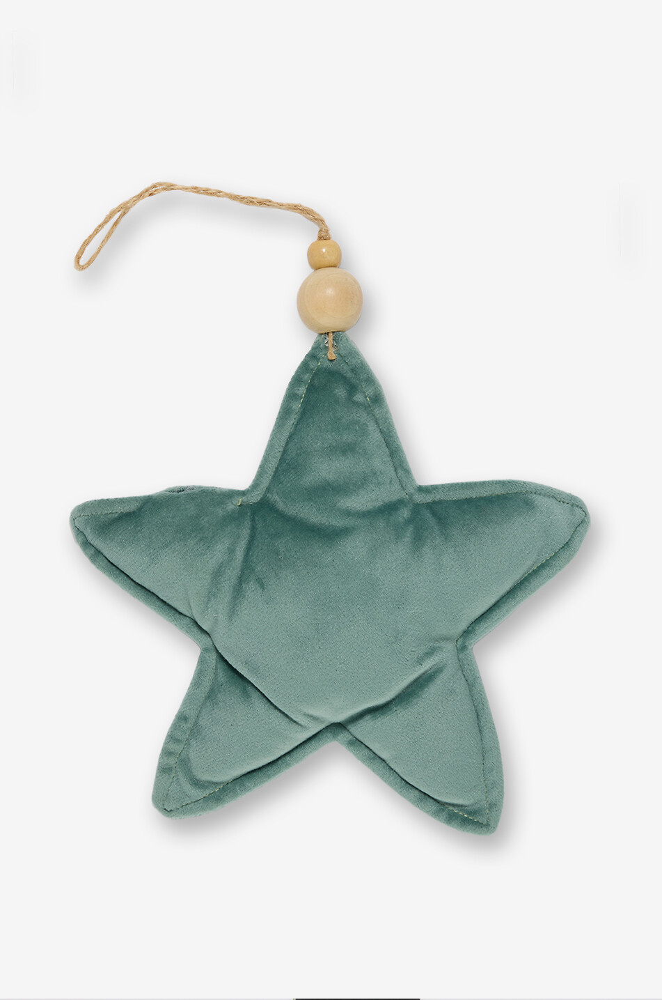 Stern-Anhänger aus Samt 20 cm