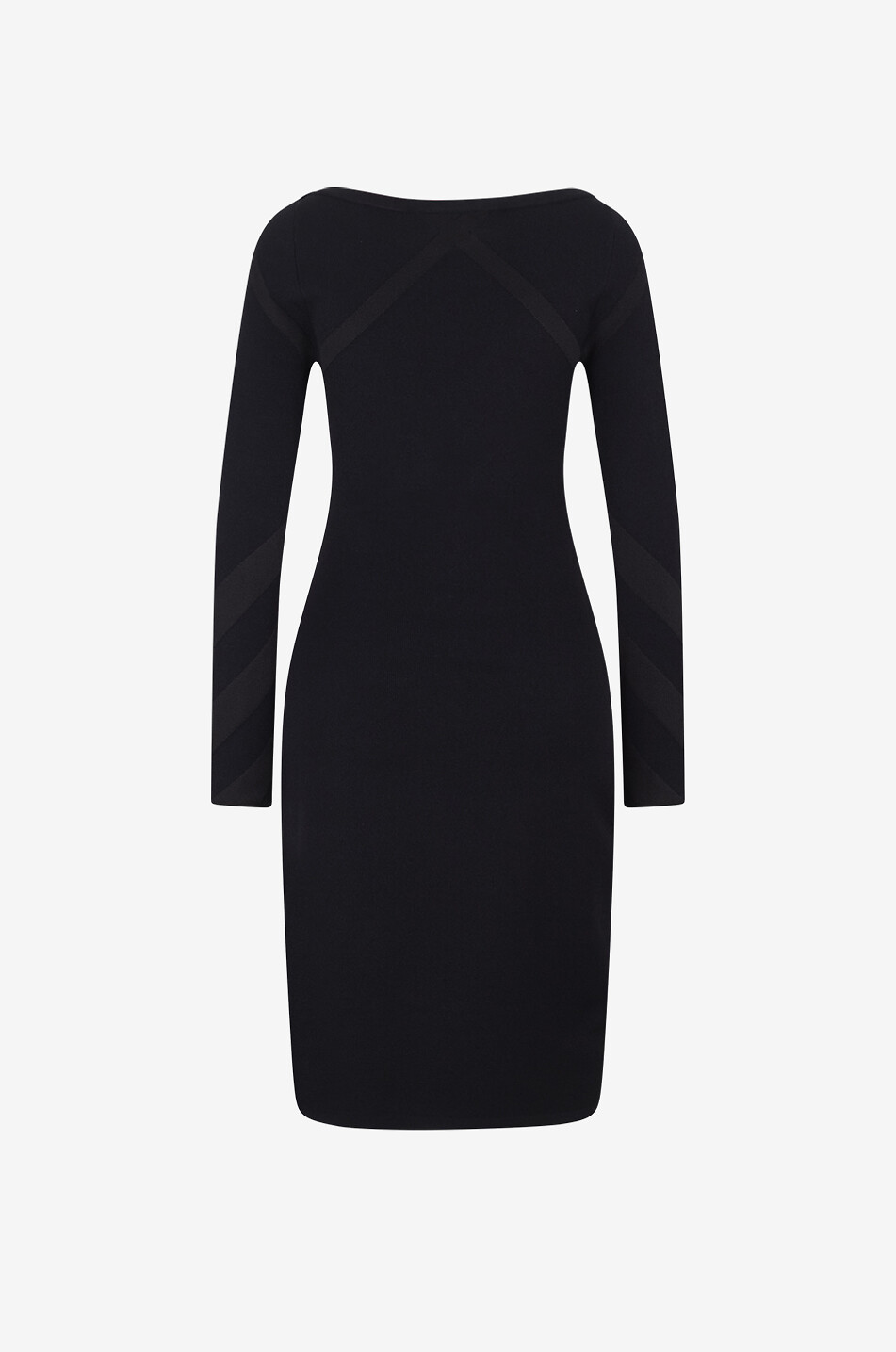 BURBERRY Orietta knit sheath dress Women BLACK 2