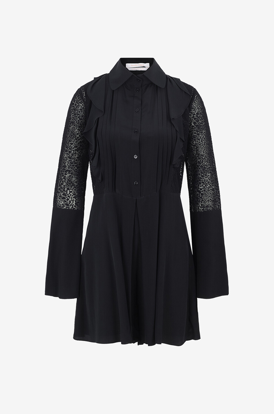 Lace and silk rompers