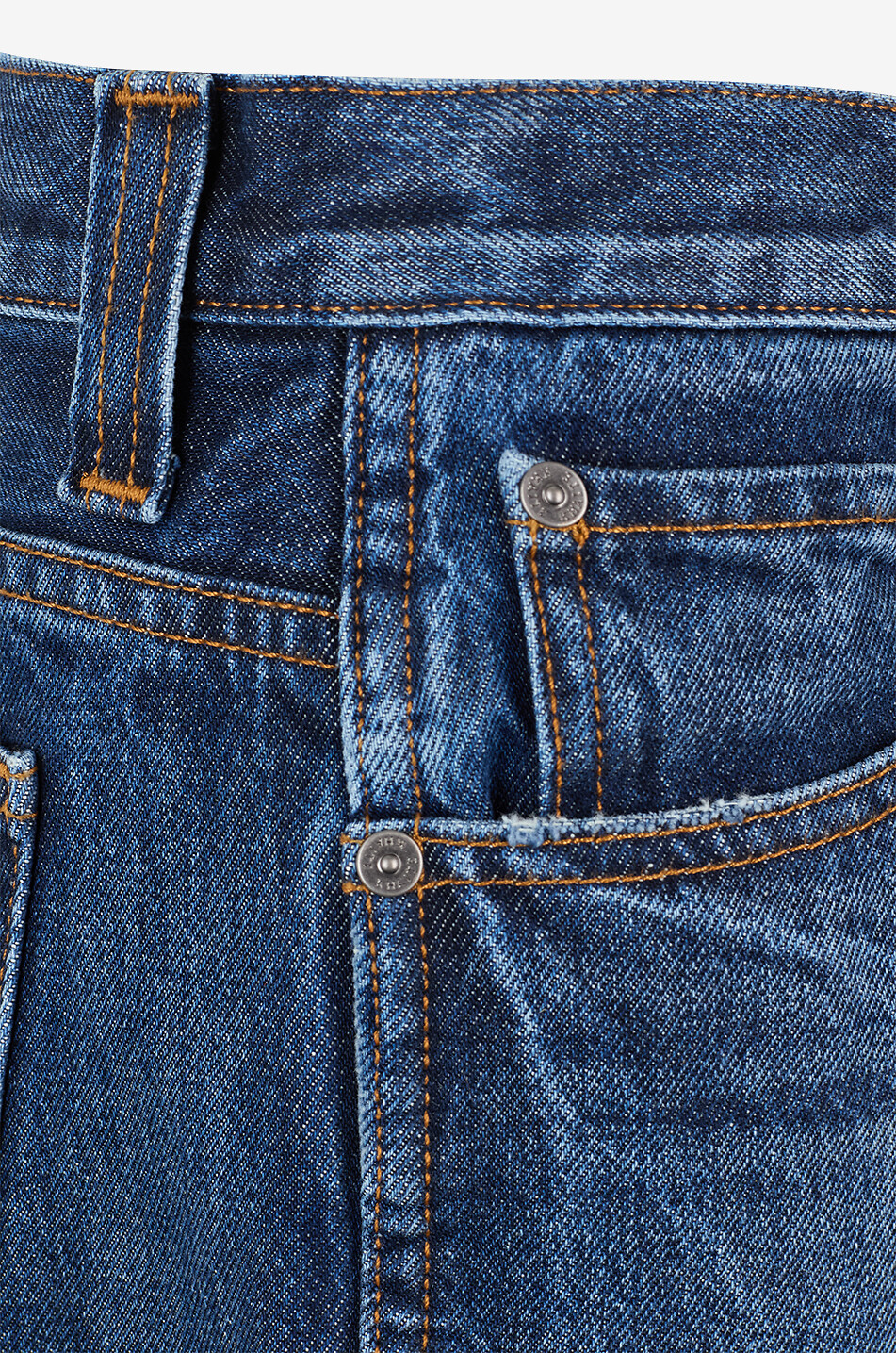 KHAITE Gerade Jeans aus Denim Farley Lykens Damen BLAU 3