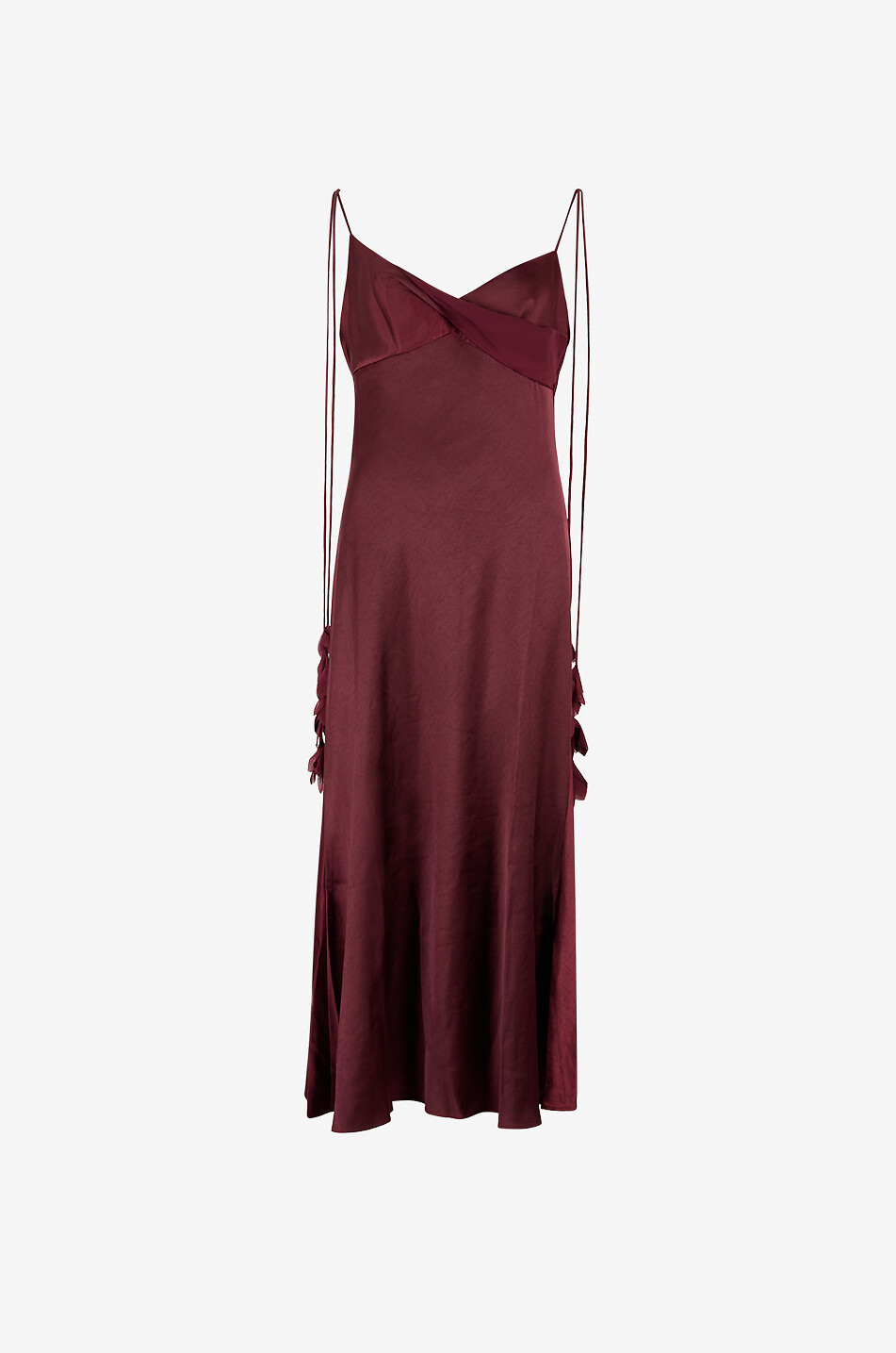 strapless open back dress A.L.C. Andie Dress, Red / 6 main image 1