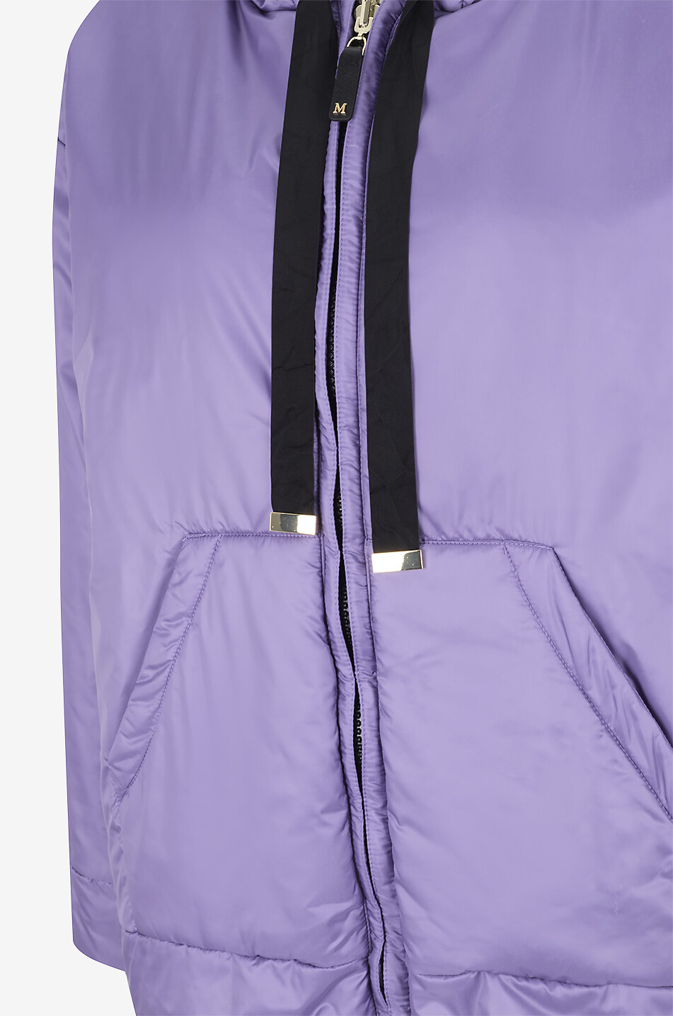 MAX MARA Greenbox reversible hooded lightweight short jacket Women PURPLE 3