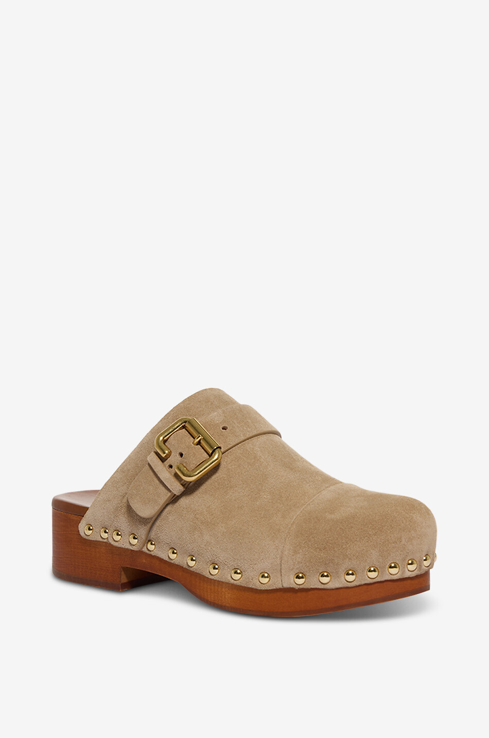 Jeannette 30 suede clogs
