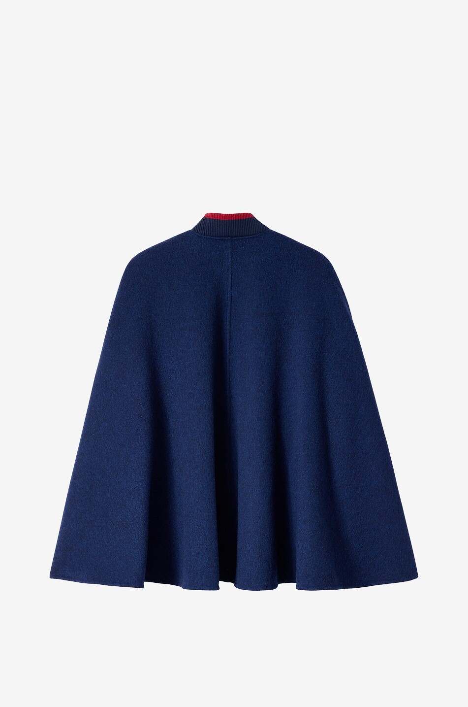 LA DOUBLEJ Baker Street double face wool cape Women DARK BLUE 2