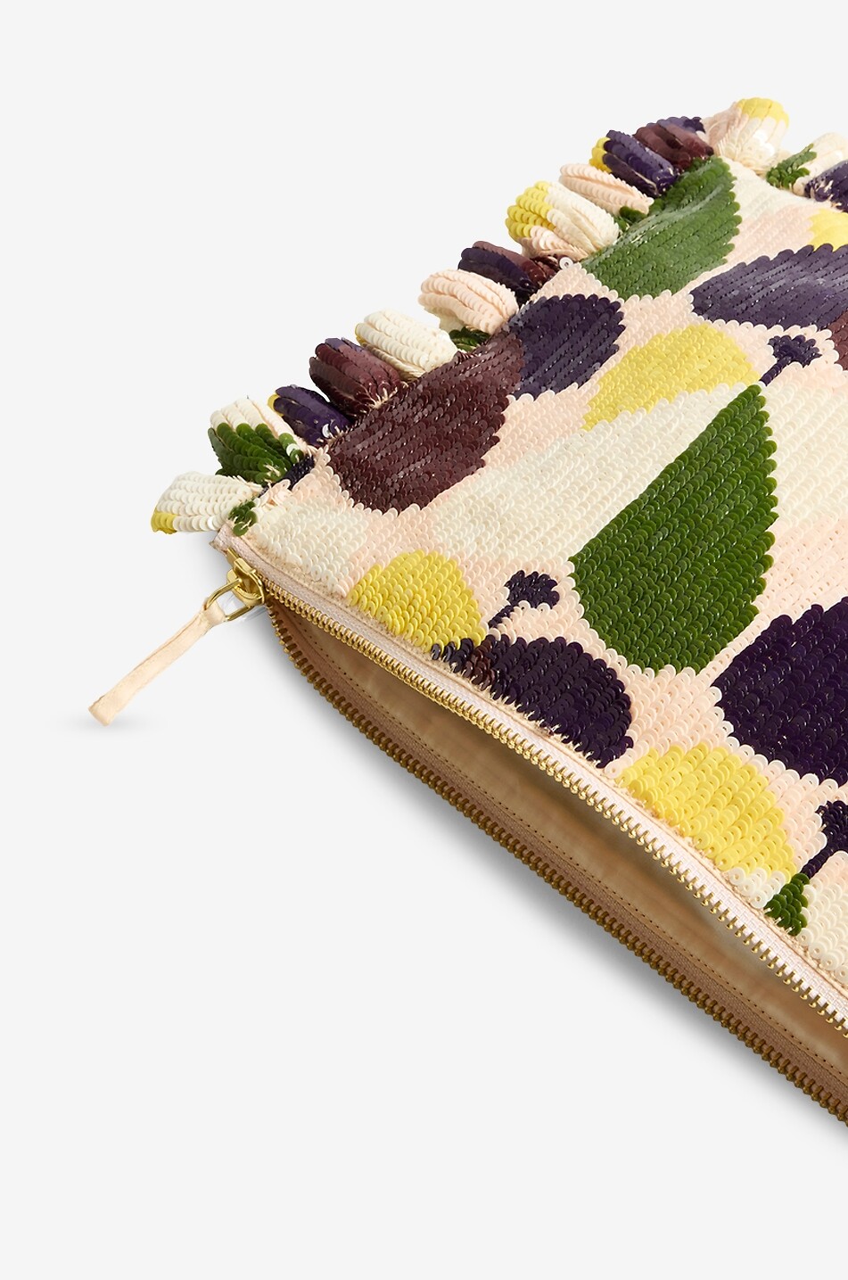 LA DOUBLEJ Pochette à sequins et volants Hand Pochette Farfalla Femme MULTICOLORE 5