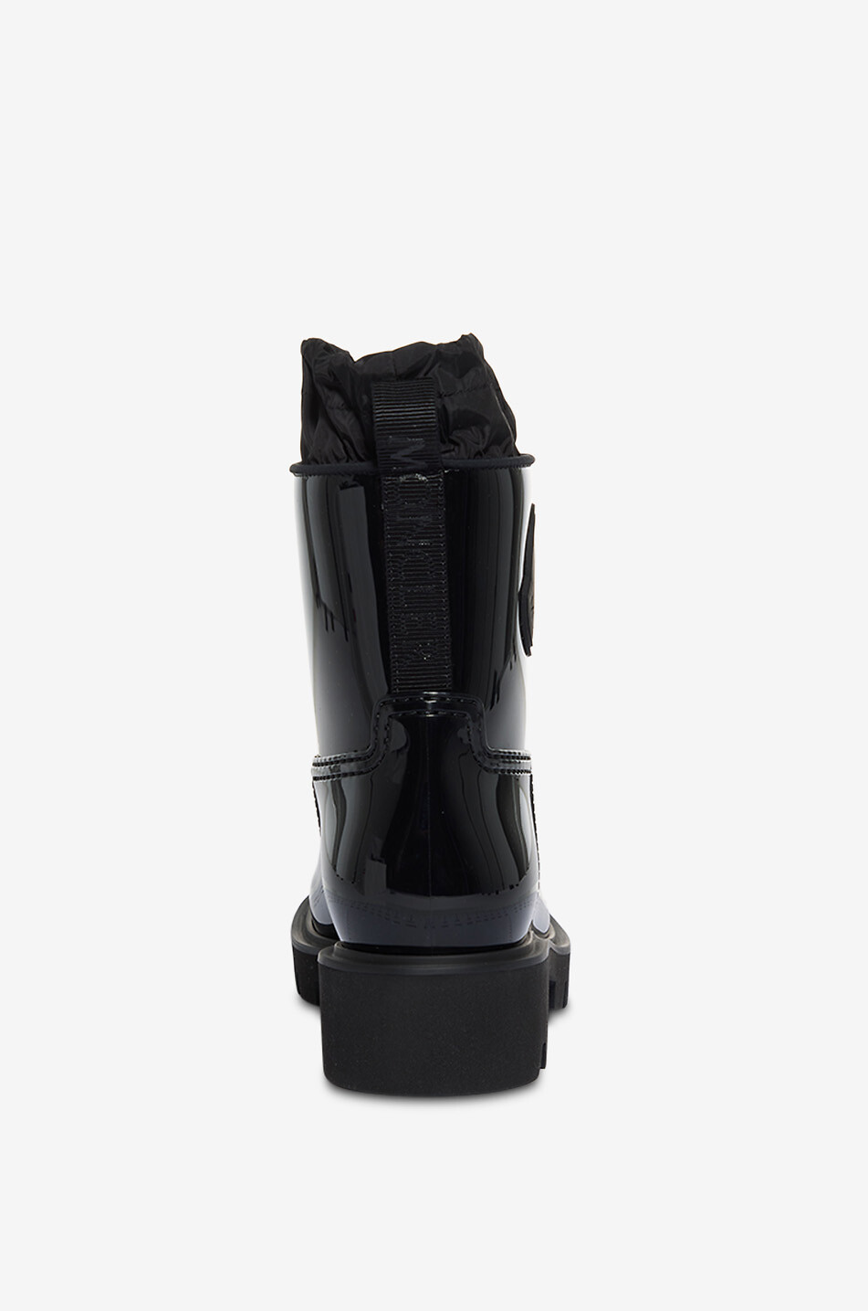 MONCLER Bottines de pluie en caoutchouc Kickstream Femme NOIR 4