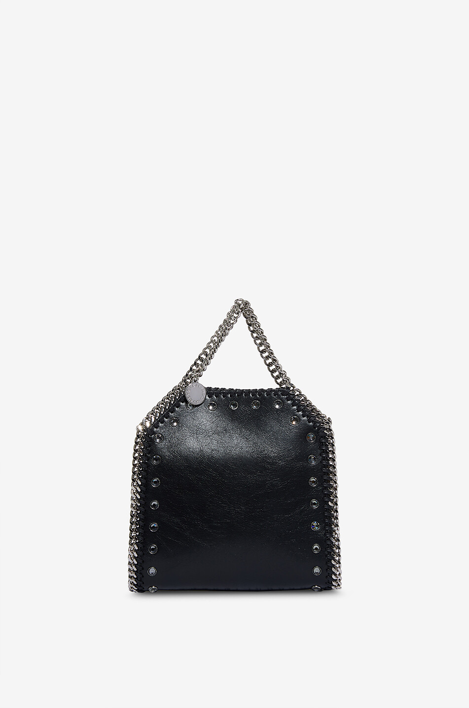 Nietenbesetzter Shopper aus Kunstwildleder Falabella Tiny
