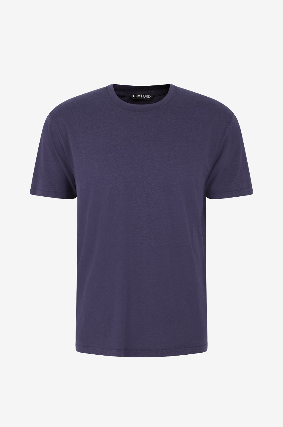 TOM FORD Short-sleeved jersey t-shirt Men DARK BLUE 1