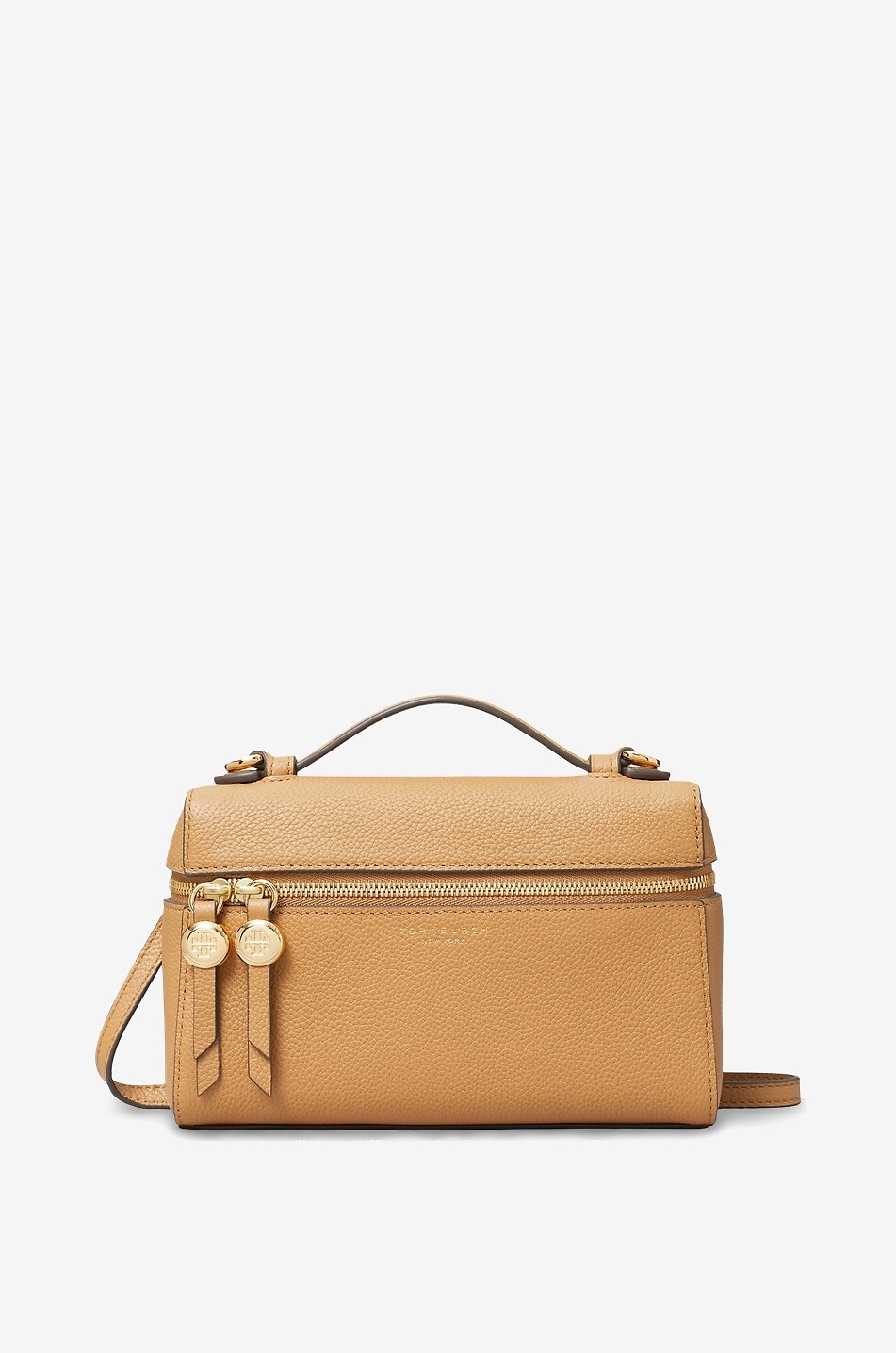Sac à main en cuir grainé Romy Slim Mini