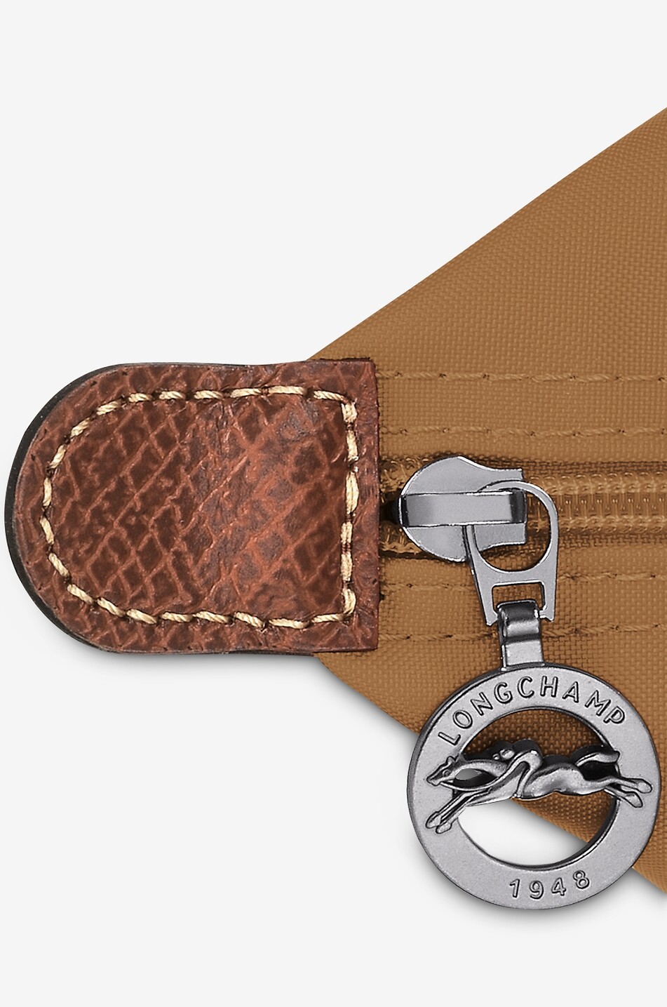 LONGCHAMP Sac à main en toile Le Pliage Original M Femme COGNAC 7
