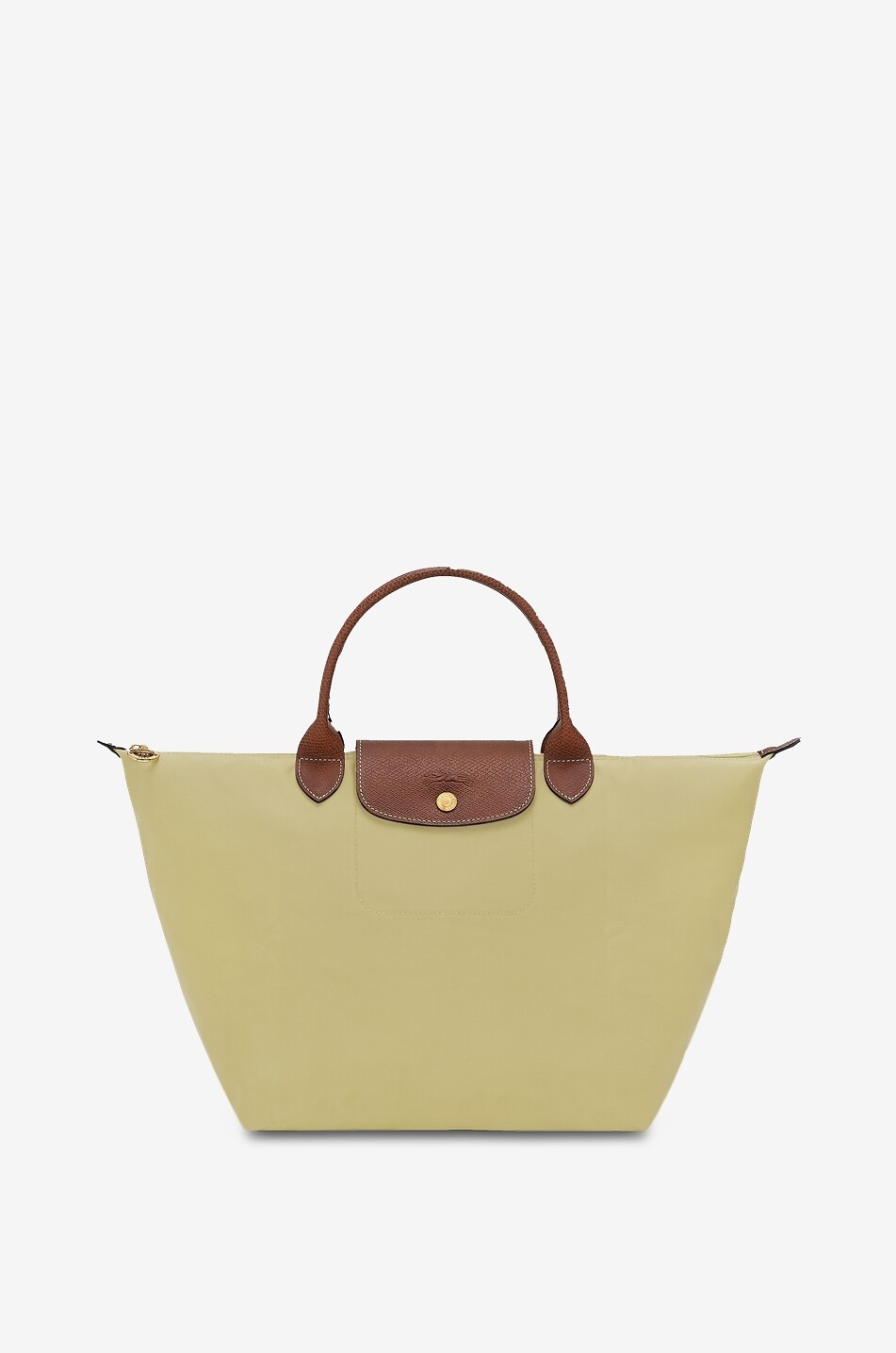 LONGCHAMP Sac à main en toile Le Pliage Original M Femme VERT CLAIR 1