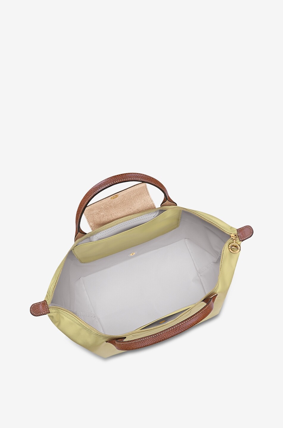 LONGCHAMP Sac à main en toile Le Pliage Original M Femme VERT CLAIR 4