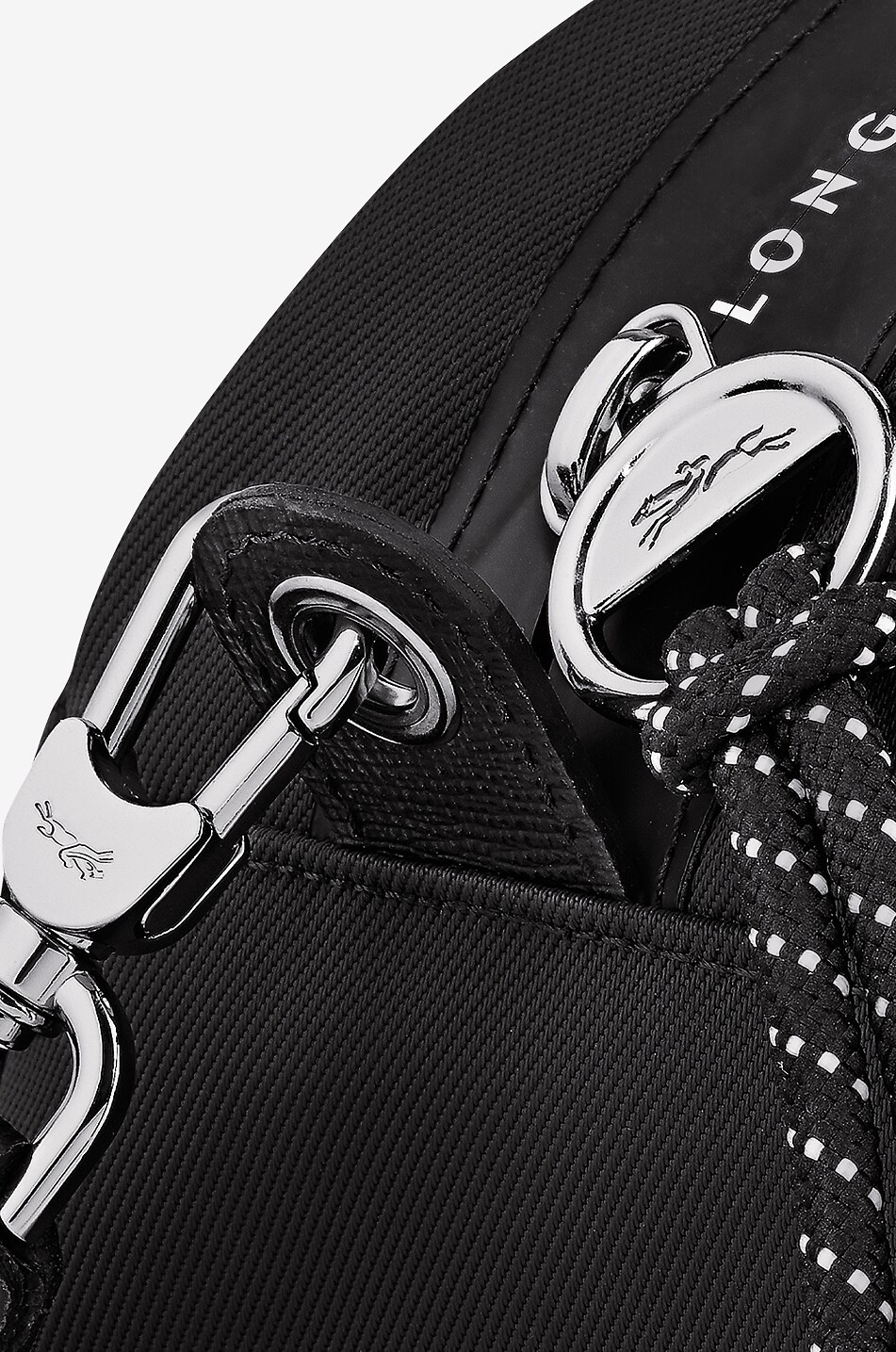 LONGCHAMP Sac à main bowling en toile Le Pliage Energy Femme NOIR 6